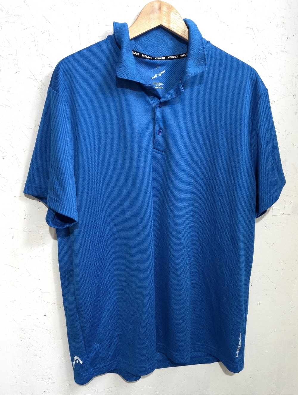 Head | Men's Blue Short-Sleeve Polo